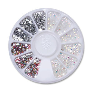 Mixed Color Chameleon Stone Nail Rhinestone set