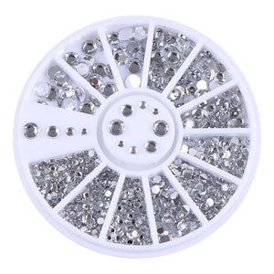 Mixed Color Chameleon Stone Nail Rhinestone set