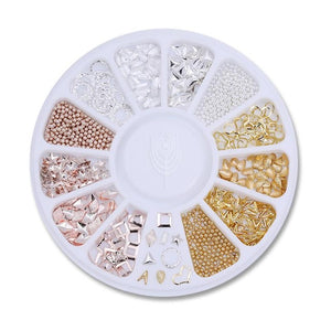 Mixed Color Chameleon Stone Nail Rhinestone set