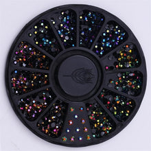 Load image into Gallery viewer, Mixed Color Chameleon Stone Nail Rhinestone set
