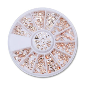 Mixed Color Chameleon Stone Nail Rhinestone set