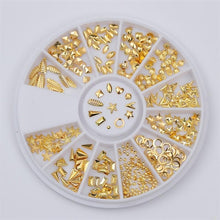Load image into Gallery viewer, Mixed Color Chameleon Stone Nail Rhinestone set