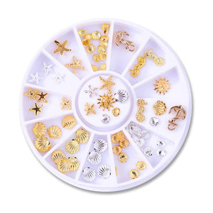 Mixed Color Chameleon Stone Nail Rhinestone set