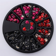 Load image into Gallery viewer, Mixed Color Chameleon Stone Nail Rhinestone set