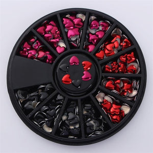 Mixed Color Chameleon Stone Nail Rhinestone set