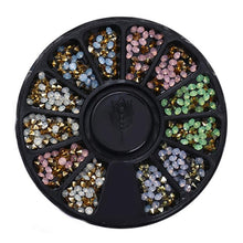 Load image into Gallery viewer, Mixed Color Chameleon Stone Nail Rhinestone set