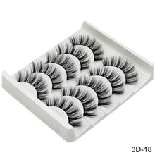 Load image into Gallery viewer, SEXYSHEEP 5Pairs 3D Mink Hair False Eyelashes