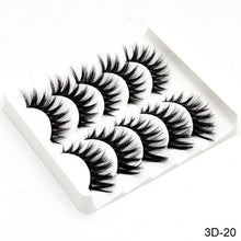 Load image into Gallery viewer, SEXYSHEEP 5Pairs 3D Mink Hair False Eyelashes