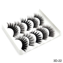 Load image into Gallery viewer, SEXYSHEEP 5Pairs 3D Mink Hair False Eyelashes