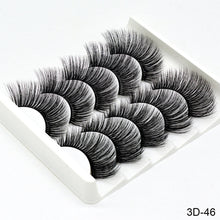 Load image into Gallery viewer, SEXYSHEEP 5Pairs 3D Mink Hair False Eyelashes