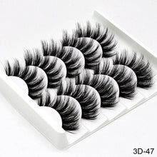 Load image into Gallery viewer, SEXYSHEEP 5Pairs 3D Mink Hair False Eyelashes