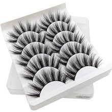 Load image into Gallery viewer, SEXYSHEEP 5Pairs 3D Mink Hair False Eyelashes