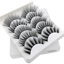 Load image into Gallery viewer, SEXYSHEEP 5Pairs 3D Mink Hair False Eyelashes