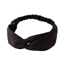 Load image into Gallery viewer, Vintage polyester knot elastic Headband