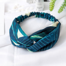 Load image into Gallery viewer, Vintage polyester knot elastic Headband