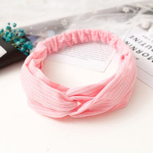 Load image into Gallery viewer, Vintage polyester knot elastic Headband