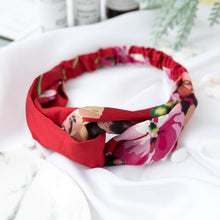 Load image into Gallery viewer, Vintage polyester knot elastic Headband