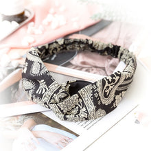 Load image into Gallery viewer, Vintage polyester knot elastic Headband
