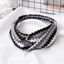 Load image into Gallery viewer, Vintage polyester knot elastic Headband