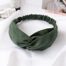 Load image into Gallery viewer, Vintage polyester knot elastic Headband