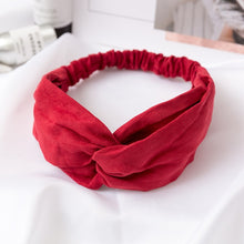 Load image into Gallery viewer, Vintage polyester knot elastic Headband