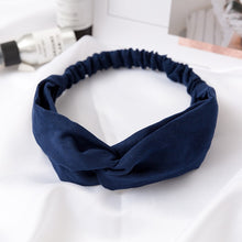 Load image into Gallery viewer, Vintage polyester knot elastic Headband