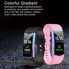 Load image into Gallery viewer, Smart  Fitness Tracker Wristband Blood Pressure Heart Rate Monitor step counter Sport Band for Men Women watch