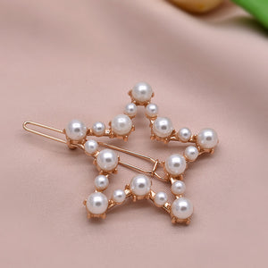 Hand made pearl Hair Clip