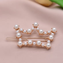Load image into Gallery viewer, Hand made pearl Hair Clip