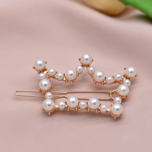 Hand made pearl Hair Clip