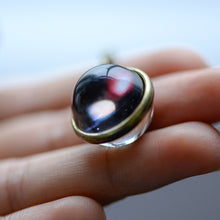 Load image into Gallery viewer, Galaxy Double Sided Pendant Necklace