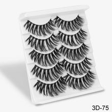 Load image into Gallery viewer, SEXYSHEEP 5Pairs 3D Mink Hair False Eyelashes